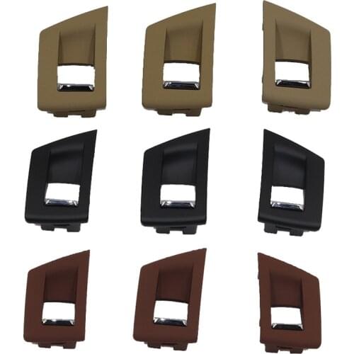 LHD RHD Car Window Lift Button Frame Trim Black Beige Red Wine For BMW 5 Series F10 F11 5 Series F18