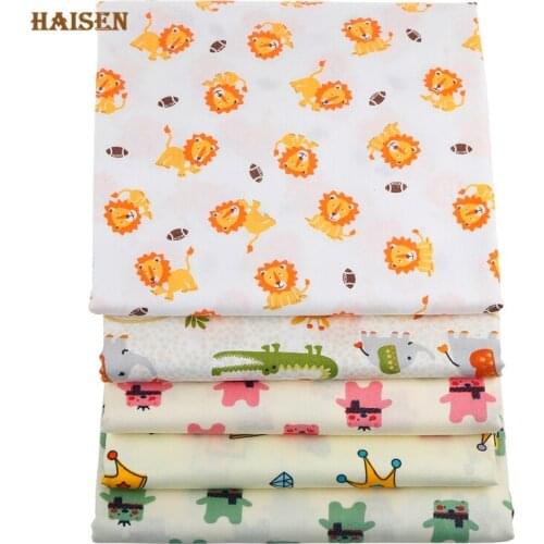 Cartoon Series,Printed Twill Cotton Fabric DIY Quilting Sewing Children Sheet Pillow Clothes Crafts Toys Bag Material Per Meter