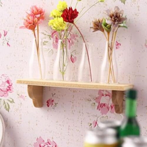 1:12 Doll House Wall Shelf Miniature Bathroom Accessory Mini Accessories For Dollhouse Wooden Wall Shelf