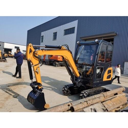 New Small Crawler Excavator Machine Garden Construction Building Mini 1.8Ton Digger