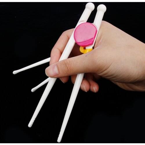Chopsticks for Sushi Baby Kids Cartoon Food Sticks Easy Use Fun Learning Training Helper Dishes Dinner Game Kitchen Accessories