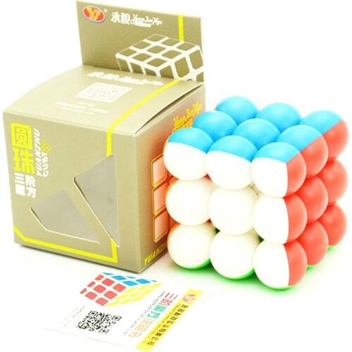 Professional Circular 3*3*3 Speed Cube Magic Cube Educational Puzzle Toys Gift For Children Learning Cubo Magic Toys