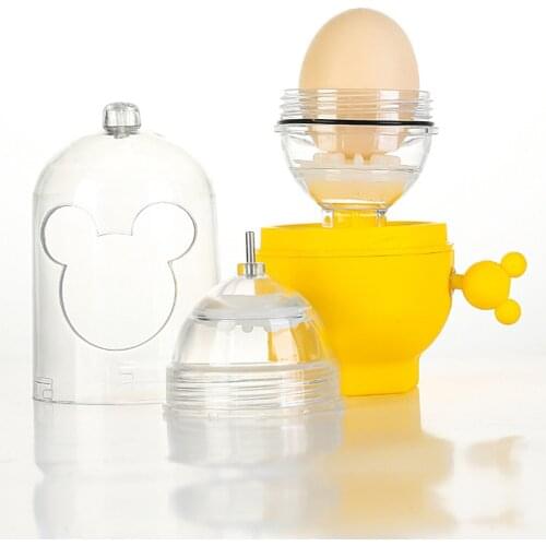 Hand Powered Golden Egg Maker Inside Mixer Kitchen Cooking Gadget Portable Egg Cooker Tool Egg Scrambler Shaker kitchen gadgets