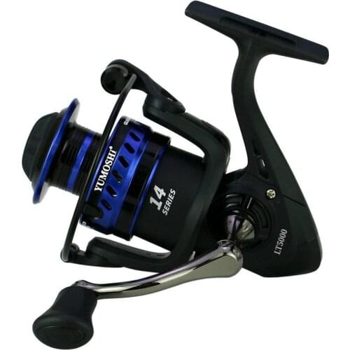 Fishing Reel Metal Spinning Reel for Sea Rod Raft Rod Fishing Lure Set Metal Spool Coil Universal Fishing Accessories Hot Sale
