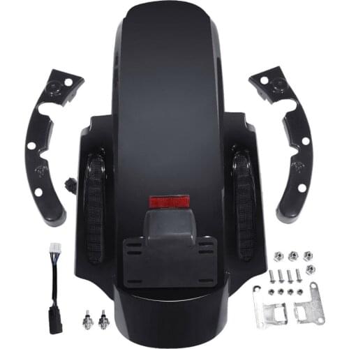 Rear Fender System For Harley Road King Electra Glide Classic FLHTC FLHT FLHTCU FLHX FLTRU FLHR 2009-2013 12 Smoke/Red
