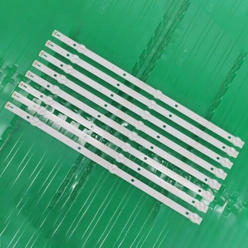 8pieces/lot LED Backlight Strip For 43PFT4002 43DL4012N 43HFF5952 L43E6800 K430WDK3 K430WDC1 A1 A3 4708-K43WDC-A3113N11 A1113N11