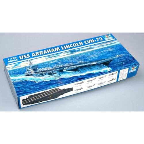 Trumpeter 1/700 05732 USS Abraham Lincoln CVN-72 Aircraft Carrier Model Kit DIY TH05631-SMT6