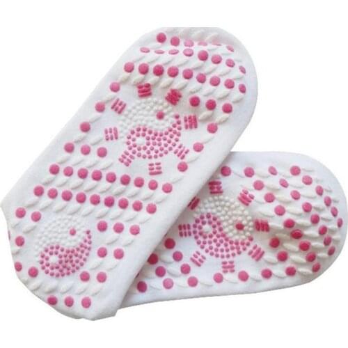 Tourmaline men and women self-heating massage socks help warm feet cold comfort self-heating socks health magnetic therapy