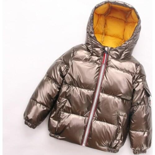 Waterproof and windproof Winter down coat for children Thicker and warmer winter coat for boys and girls