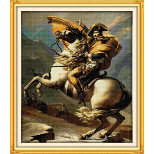 Napoleon Portrait Needlework,Cross-stitch Kits,Cross Stitch Set,For ,Printed Patterns Counted Cross-Stitching,DIY Handmade