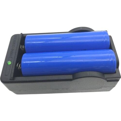 18650 Charger Li-ion Battery Travel Wall Home Charger 110-240V Charger 2 Section