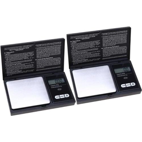 1Pcs Digital Scale 100/200/300/500/1000g 0.01/0.01g Precise LCD Display Pocket Scale Gram Weight for Kitchen Jewelry Drug