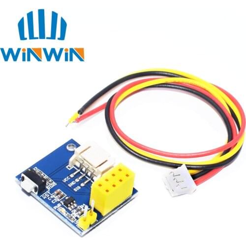 10pcs ESP8266 ESP-01 ESP-01S WS2812 RGB LED Controller Module for IDE WS2812 Light Ring Smart Electronic DIY