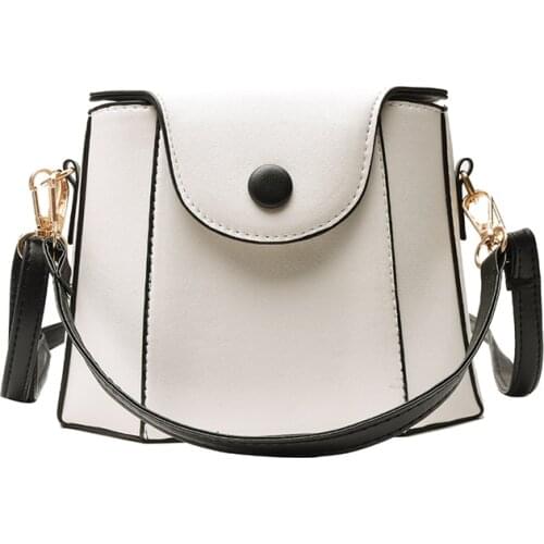 2020 New Fashion Bucket Bag Womens Foreign Style Leather Bag Texture Advanced Simple Versatile Handbag Messenger Bag Flap Soft