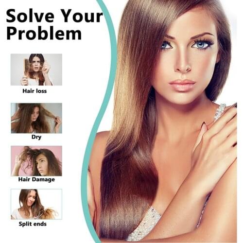 5 Pieces Hair Tail Film Steam Free Deep Nourishment Repair Dry Frizz Forked Hair Care Essential Oil Repairing Hair Hair Products