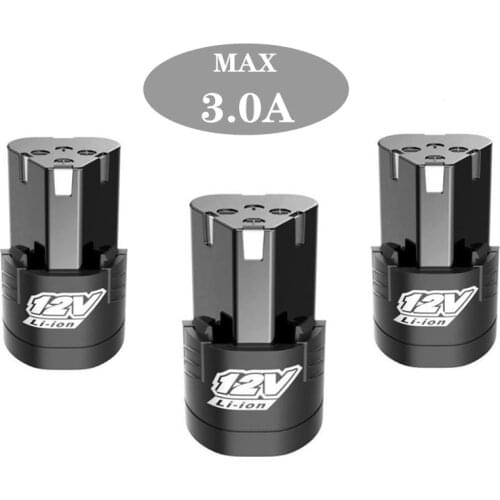 Large-capacity 18650 battery 12V electric screwdriver special lithium battery charger power tool battery pack