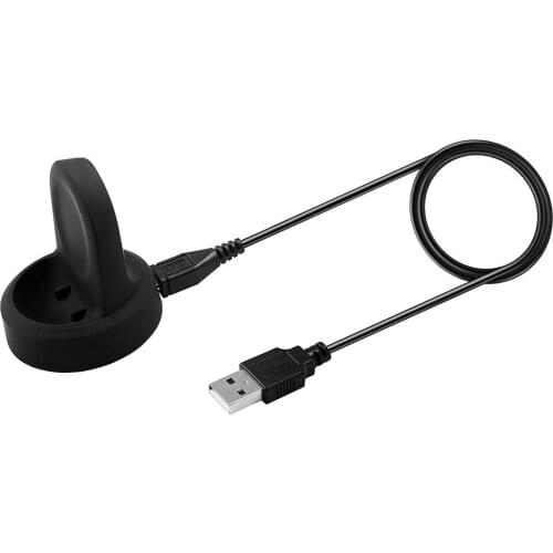 ALLOYSEED Wireless Charging Dock Station USB Desktop Watch Charger Holder For Samsung Galaxy Watch 42mm 46mm SM-R800 R805 R810