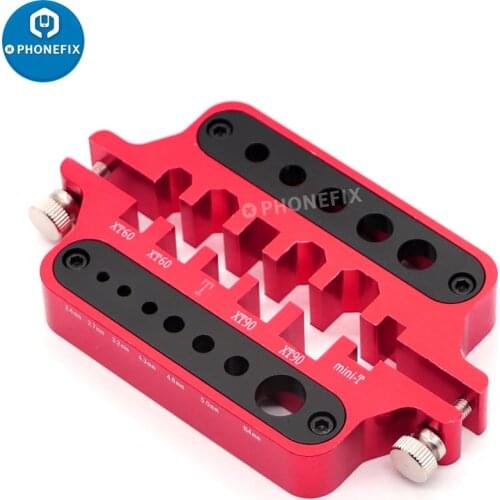 Aluminum Welding Table Soldering Insulate Holder Jig RC Tools for XT60 XT90 Deans Banana T Plug Connector for RC Model Car Boat