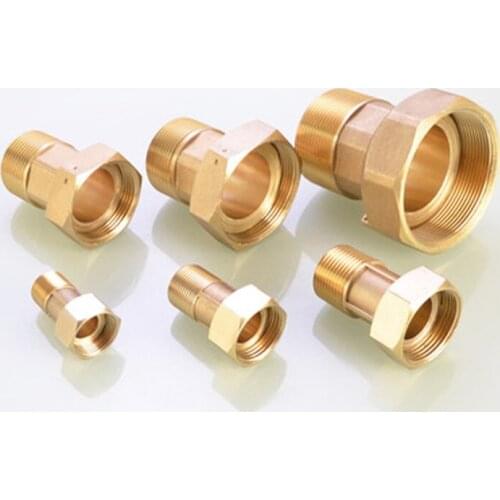 Domestic water pump self-priming pump booster pump connector accessories water meter copper connector 1 / 2 3 / 4 union