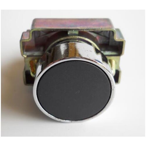 XB2-BA21 Black Self-reset Momentary Flush Pushbutton 1 N/O Flat Push Button Switch