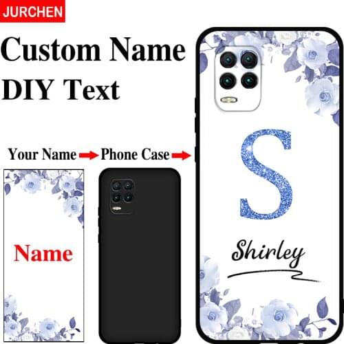 JURCHEN Phone Cases Xiaomi Mi 10 Lite 5G