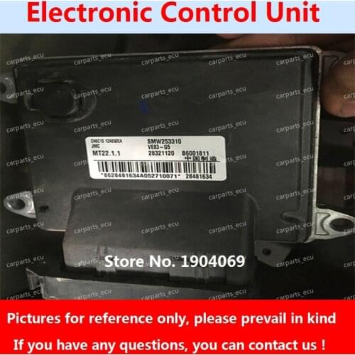 Engine Computer Board B6001108 SMW252569 10261000B8AA 28324792 MT22 ECU B6001811 CN6C15 12A650EA SMW253310 For FODAY/Transit