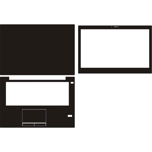 Laptop Sticker Skin Decal Carbon fiber Cover Protector for ASUS B400A 14"