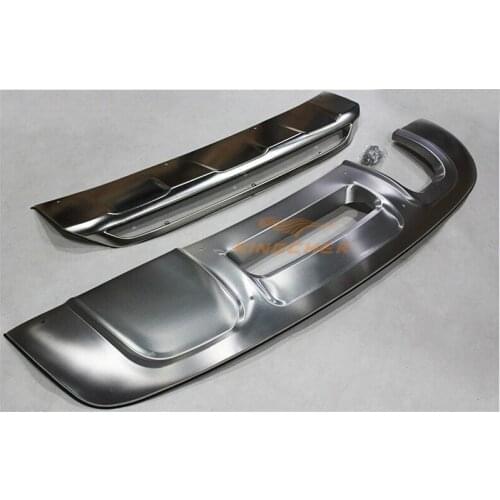 Suitable FOR Audi Q3 2012 2013 2014 2015 mirror face stainless steel bumper board guard skid plate bar