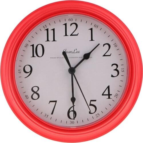 MagiDeal Stylish Classic Quartz Number Wall Clock Silent Sweeping Second, 9 inches