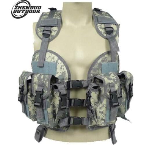 ZHENDUO OUTDOOR Seal Tactical Vest with Removable Water Bottle Bag Easy to Carry