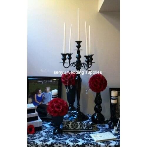 Tall wedding candelabra centerpiece and tall candle holders for weddings senyu0709