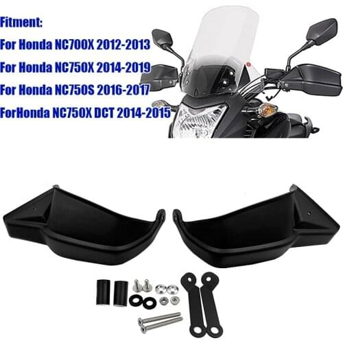 For Honda NC700X 2012 2013 NC750S NC750X DCT 2014 2016 2017 2018 19 Motorcycle Handguards Wind Shield Shell Hand Guard Protector