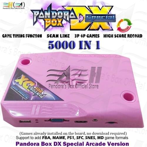 Pandora Box DX jamma board 3000 in 1 arcade game pcb VGA CGA HDMI-compatible For arcade machine cabinet can 3P 4P game 3d tekken