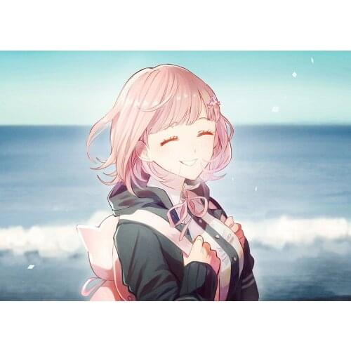 5D Embroidery Diamond Picture Danganronpa Home Decor Painting Full Square Drill Game Character Handmade Cross Stitch Wall Art