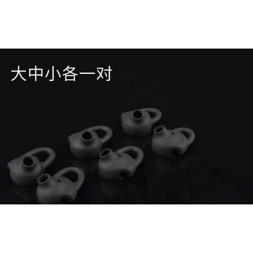6Pcs Earbuds Gel Earbud Tips for MEI ZU EP52 Wireless Bluetooth Earphone Replacement Eartips Earbuds Earhook S/M/L