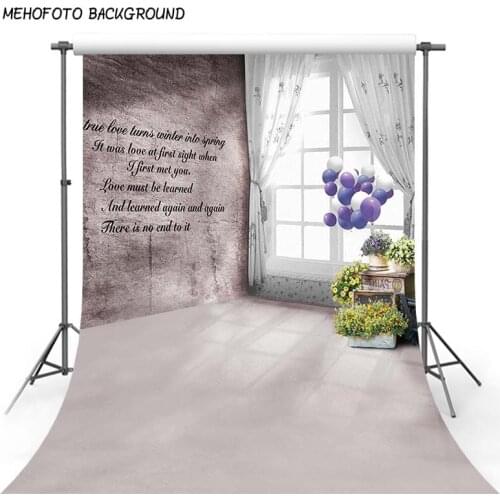 White Curtain Photo Backdrop for Wedding 10x10ft Graffiti Love Letter Flowers Backgrounds for Photo Studio Customized Photocall