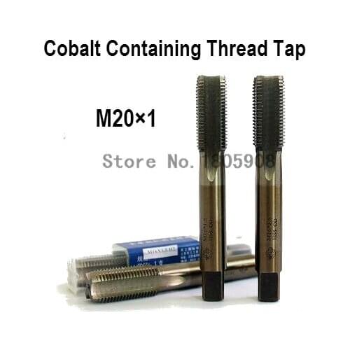 Free Shipping 1PCS TG M20*1 containing cobalt HSS machine taps straight fluted tap special stainless steel screw tap ,Thread Tap