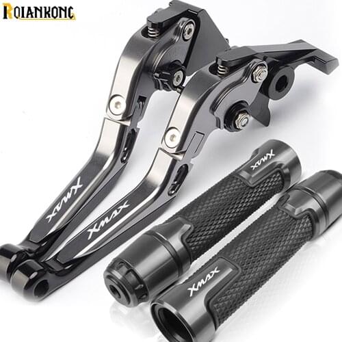 For YAMAHA XMAX 125/200/250/300/400 2014 2015 2016 2017 2018 2019 Motorcycle Scooters X-MAX Handle Grips Brake Levers Clutch