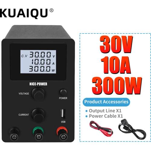 Black Laboratory Switching Power Supply Voltage Regulator 30V 36V 48V 60V 72V 120V For Plating Repair PCB VGA Lab Powersupply DC