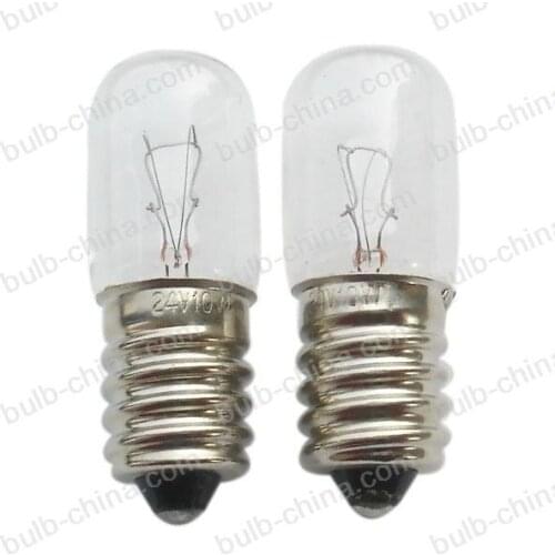 E14 T16x45mm 24v 10w Miniature Lamp Bulb Light A001