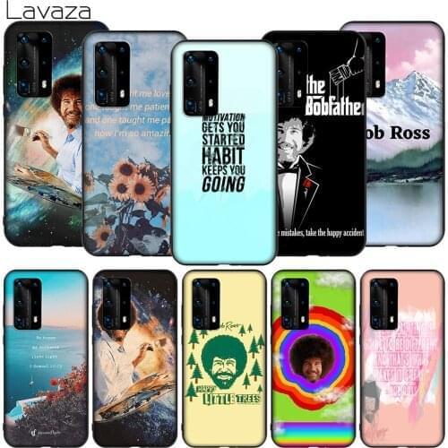 Lavaza K30 Bob Ross No Mistakes Soft Case for Honor Note 6A 7A 7C 7X 8 8A 8C 8X 9 9X 10 20S 30 9A 10X Y6P Lite Pro