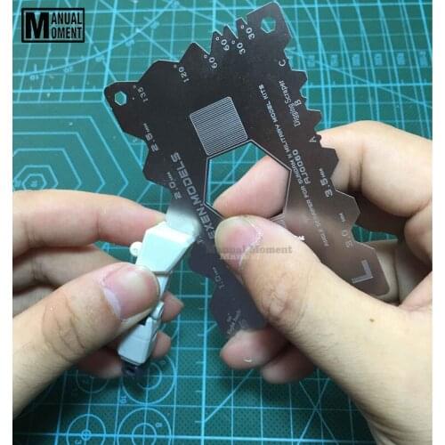 Resin Military Models Gundam Type C Mouth Edge Repair Tools DIY Necessary Edge Horn Repair Knife Modeling Hobby Craft Accessory