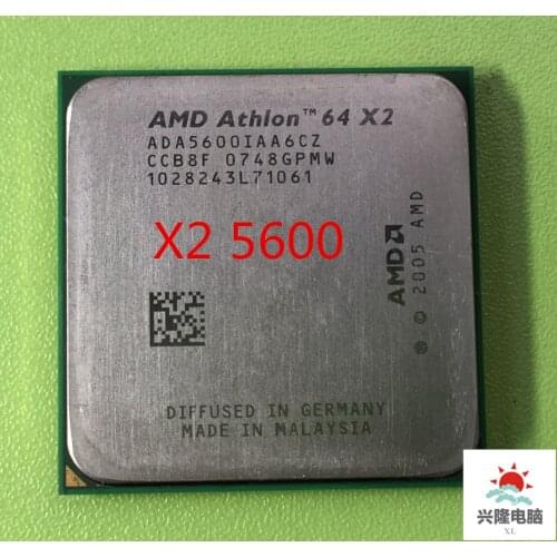 For AMD Athlon 64 X2 5600+ CPU Processor ADA5600IAA6CZ 2.8Ghz Socket am2 940 pin working 100% Free Shipping