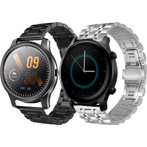 22MM stainless steel WatchStrap For Xiaomi Haylou RT LS05S/RS3/LS04/MI Watch Color SmartBand Bracelet Wirst Strap Belt Wristband