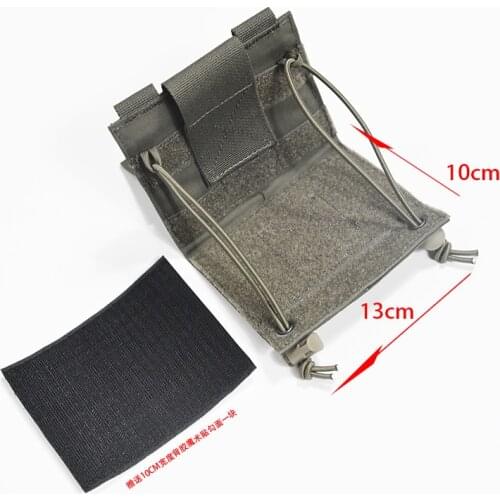 Outdoor Sports Tactics Chest Mounted MOLLE Package Front Panel Mobile Phone Bag RG Ranger Green MC