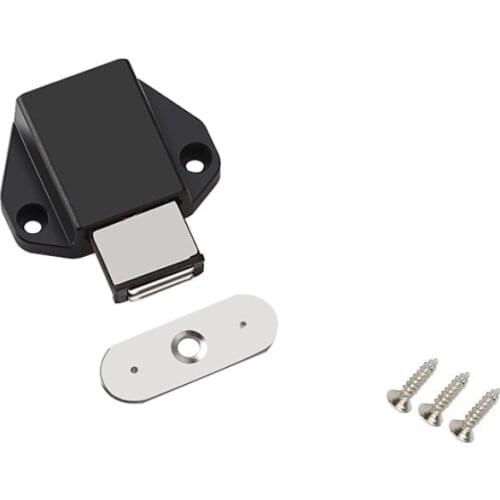 2pcs/Lot Rebounding Magnetic Drawer Latch Door Closer Furniture Hardware Cabinet Catches Door Stopper for Wardrobe/Kitchen Cupbo