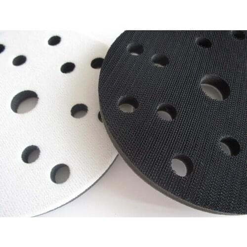 6 inch 150mm 15 holes Sponge Pads interface Surface Protection for cushion non-planar electric pallets electric grinder sander
