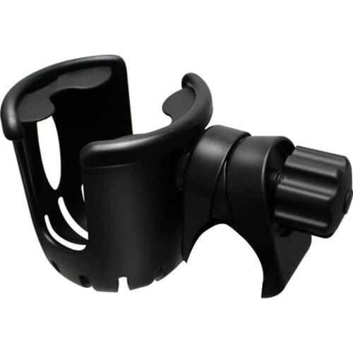 Baby Stroller Cup Holder Hands-free 360 Degree Rotation Bicycle Bottle Rack Pram Accessories