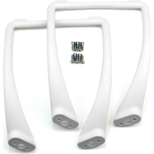 F08022 Universal Heighten Broaden Tall Landing Gear Skid For Phantom 1 & 2 Quadcopter FPV White 2Pcs + FS