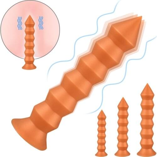 Dildo Anal Huge Plug Soft Silicone Big Butt Plug Vagina Anus Expansion Female Masturbation Anal Sex Toys Adult Prostate Massager